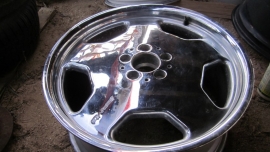 Mercedes Benz - Alloy Wheel Chrome AMG   19inch 19 INCH Monoblock cracked on back bents - 1404000902